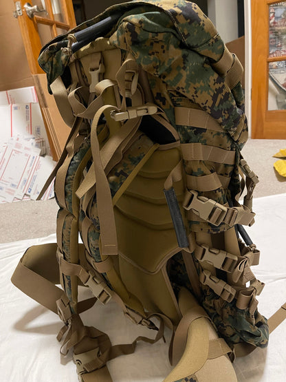 US Military USMC marpat Large field pack ILBe  Gen.II complete All Original Components.