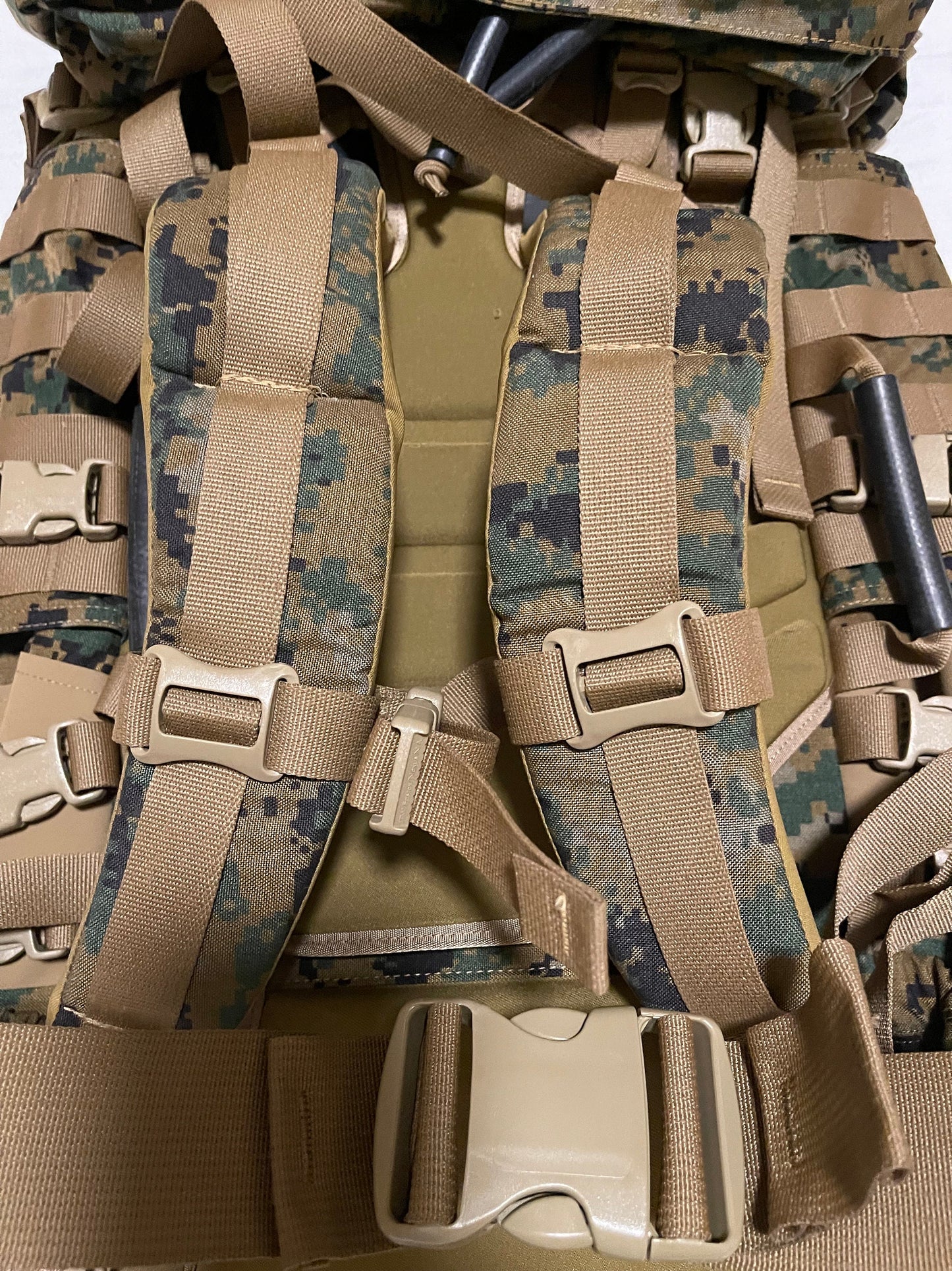 US Military USMC marpat Large field pack ILBe  Gen.II complete All Original Components.