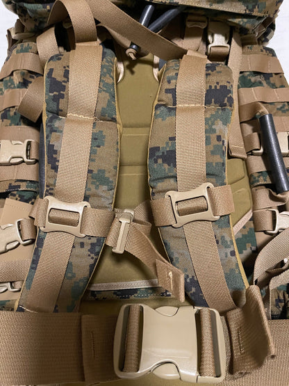 US Military USMC marpat Large field pack ILBe  Gen.II complete All Original Components.