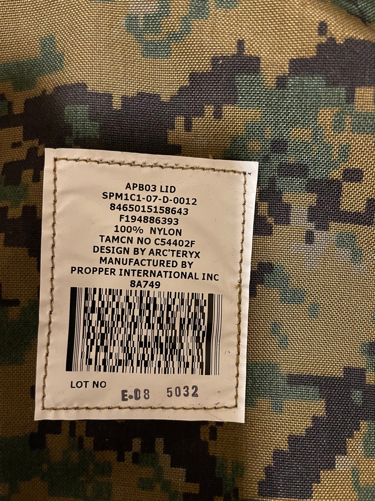 US Military USMC marpat Large field pack ILBe  Gen.II complete All Original Components.