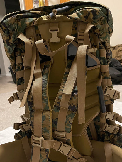 US Military USMC marpat Large field pack ILBe  Gen.II complete All Original Components.