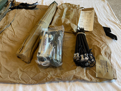 New USMC 2 Two Man Combat Tent Eureka/ Diamond Brand complete set rainfly poles. Brand New.