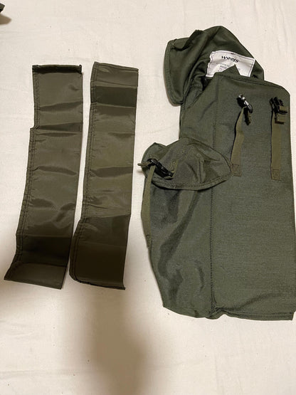 New Genuine  US Vintage Military Harris Falcon II radio pack PRC 150 Plus pouches.