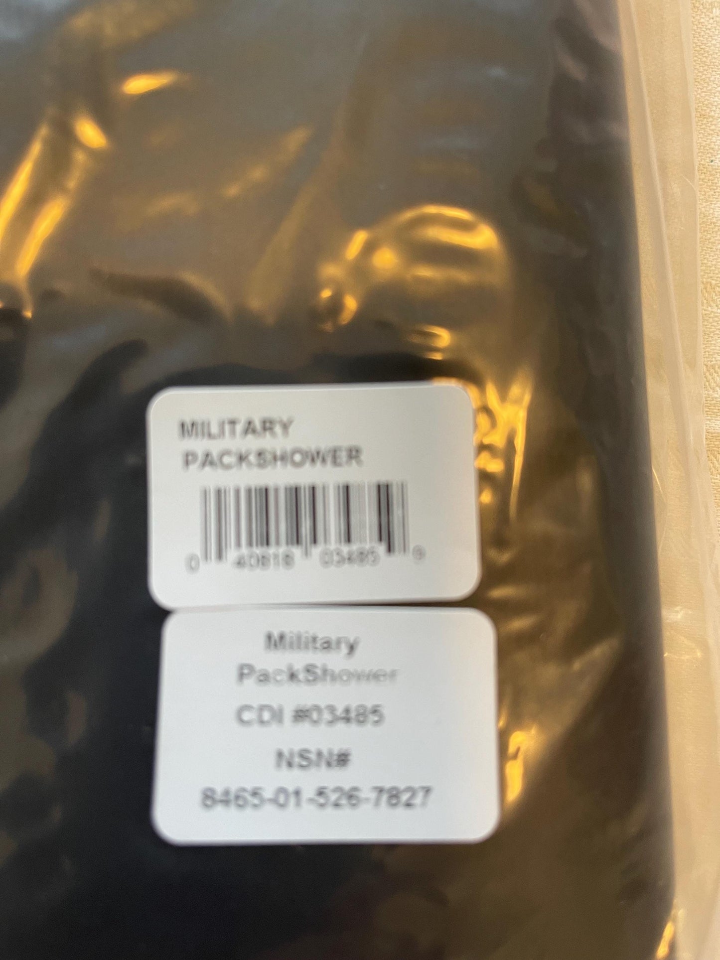 New MSR US Military Pack Shower 30L Camping Shower Dry Bag MSR-03485
