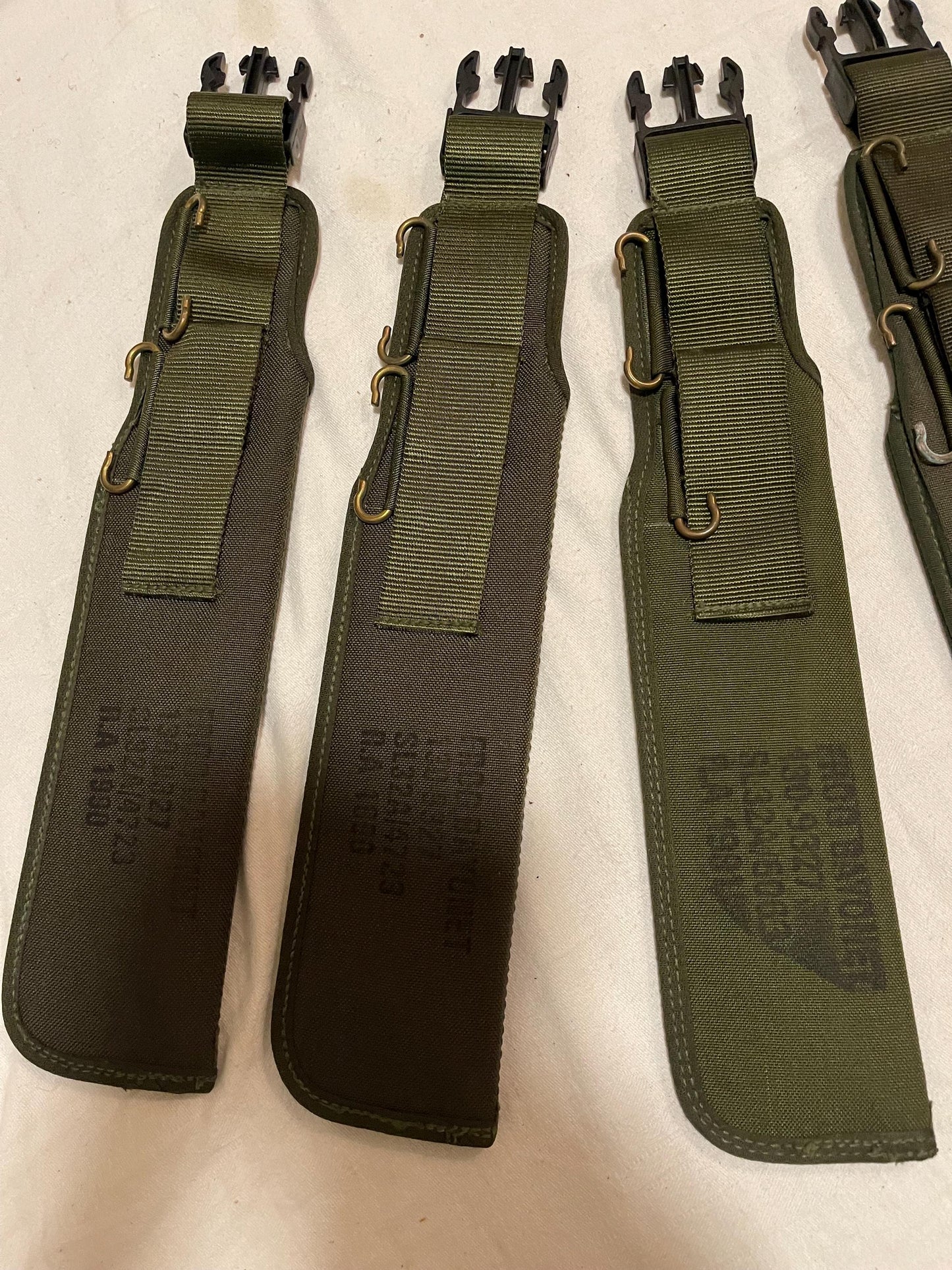 Original British Vintage Military Tactical Knife Pouch Sheath Army Olive Green Holster Belt NEW