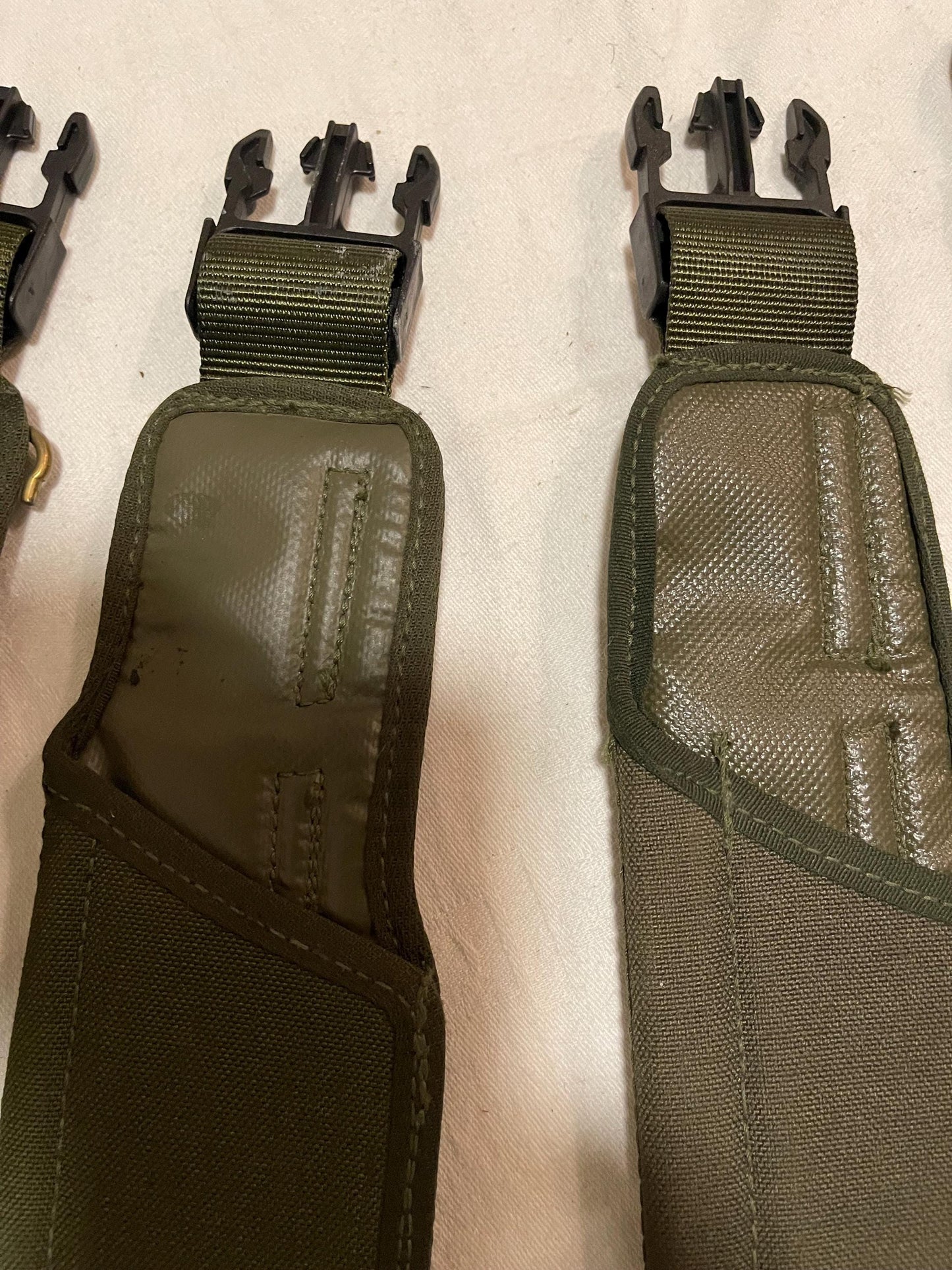 Original British Vintage Military Tactical Knife Pouch Sheath Army Olive Green Holster Belt NEW