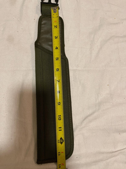 Original British Vintage Military Tactical Knife Pouch Sheath Army Olive Green Holster Belt NEW