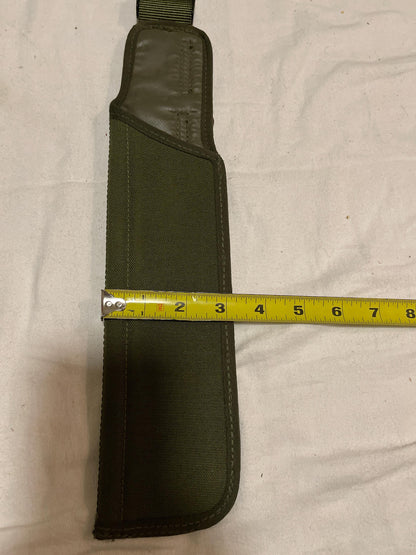 Original British Vintage Military Tactical Knife Pouch Sheath Army Olive Green Holster Belt NEW