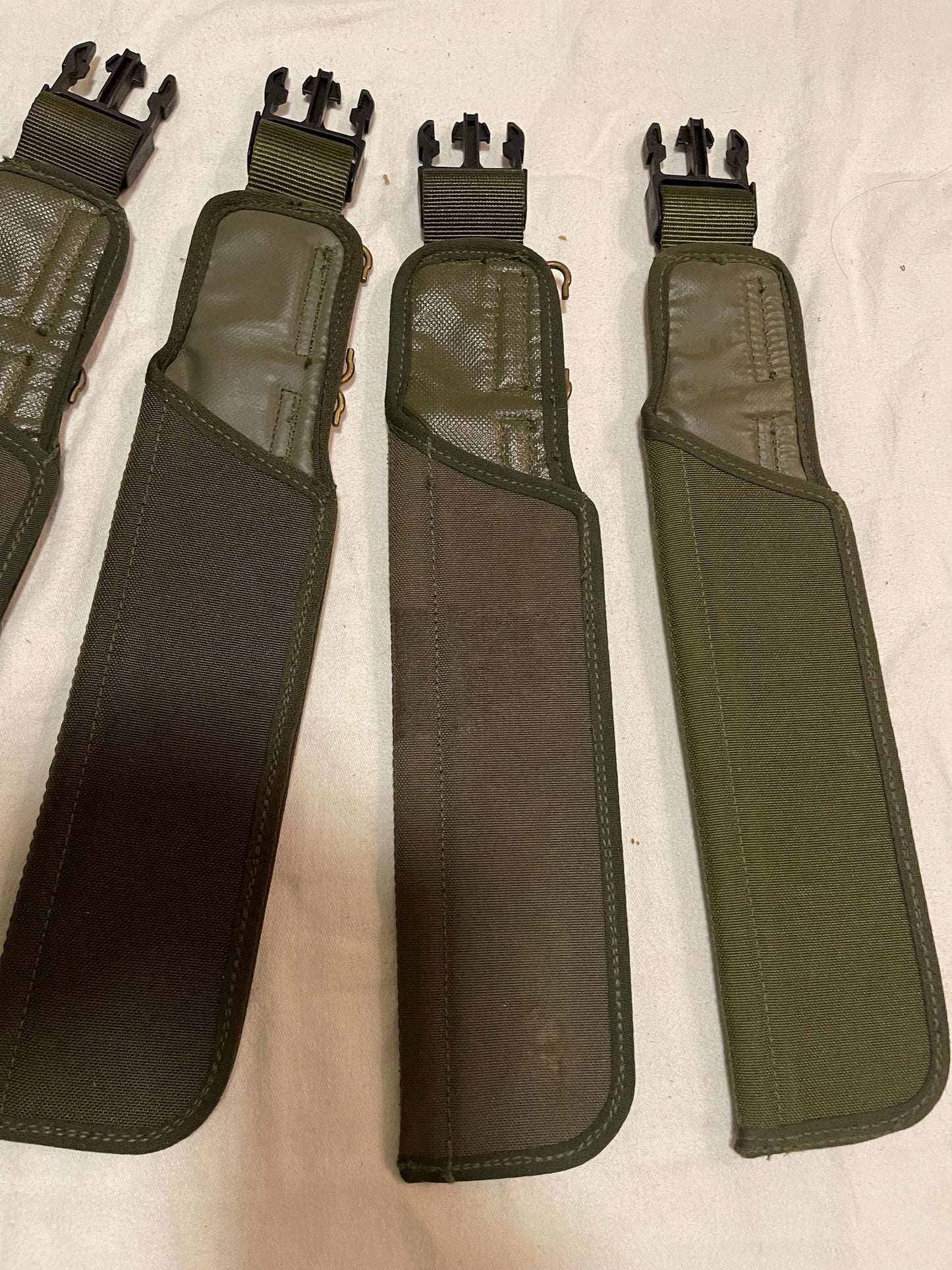 Original British Vintage Military Tactical Knife Pouch Sheath Army Olive Green Holster Belt NEW