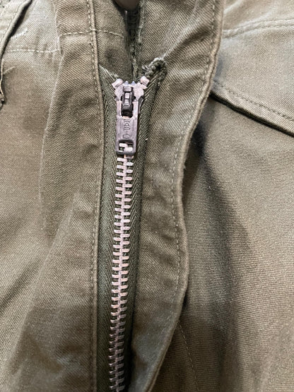 Genuine US military Vintage Vietnam era M65 Field Pants OD green From 1960’s Medium Regular with Silver zipper. Used Excellent, Small Reg.