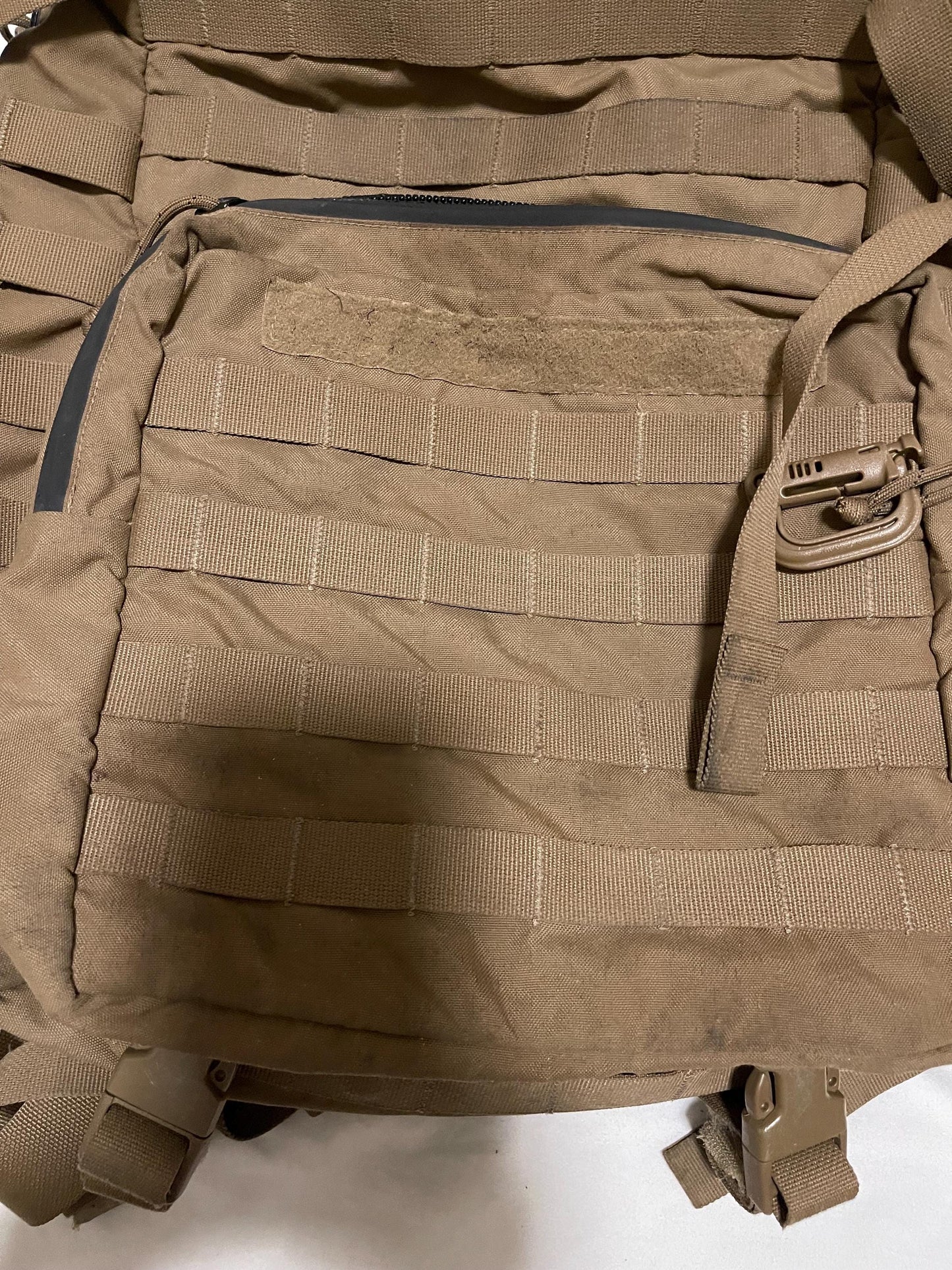 Genuine USMC filbe assault pack US GI 3 day  system Coyote Bugout with Stiffener.