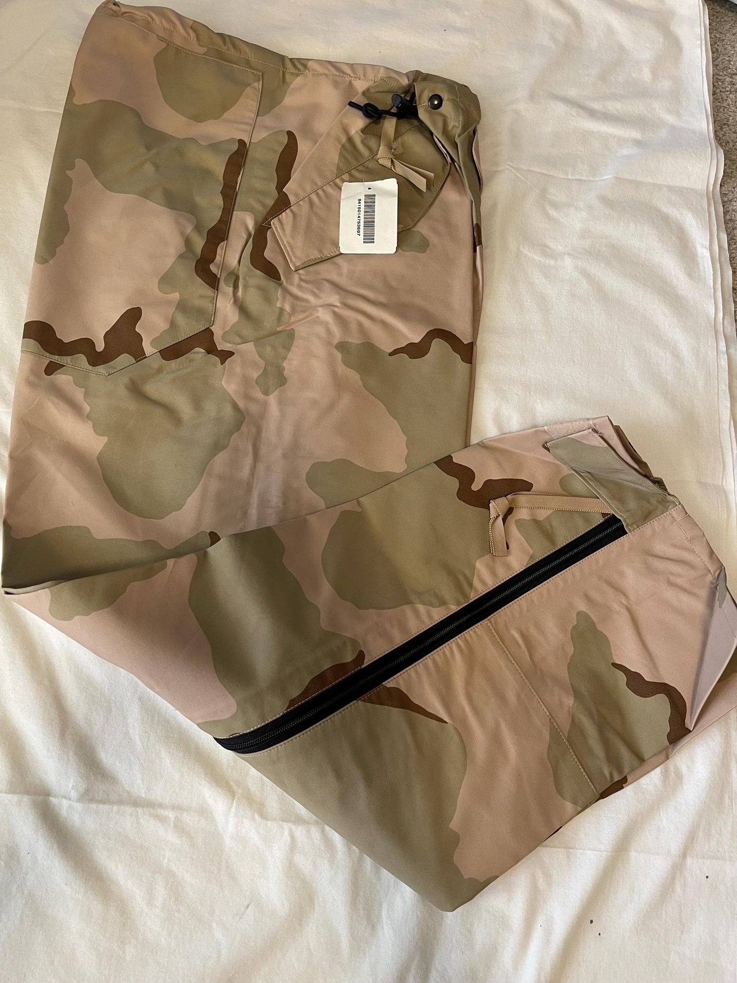 US military Desert 3 color Goretex pants New