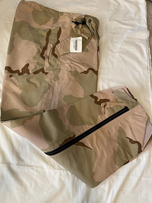 US military Desert 3 color Goretex pants New