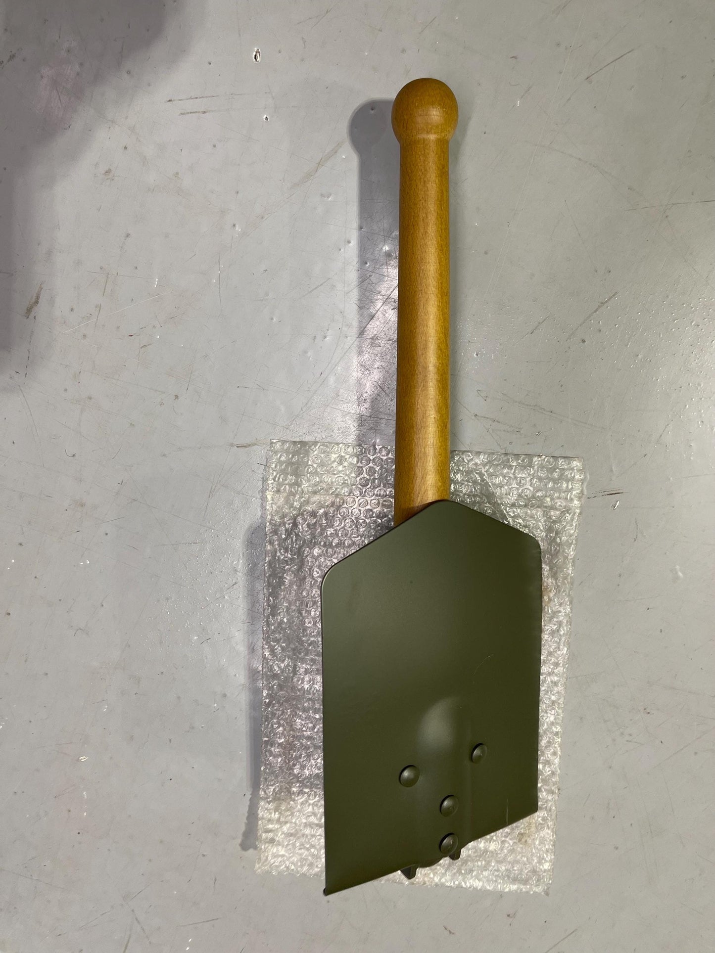 German Military Folding Shovel.