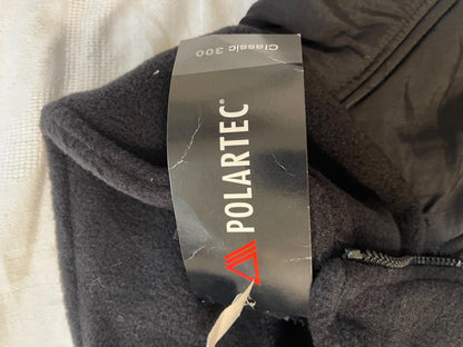 US Military Polartec Fleece Jacket Classic 300 Cold Weather Small &  Medium Regular Black Heavy weight.