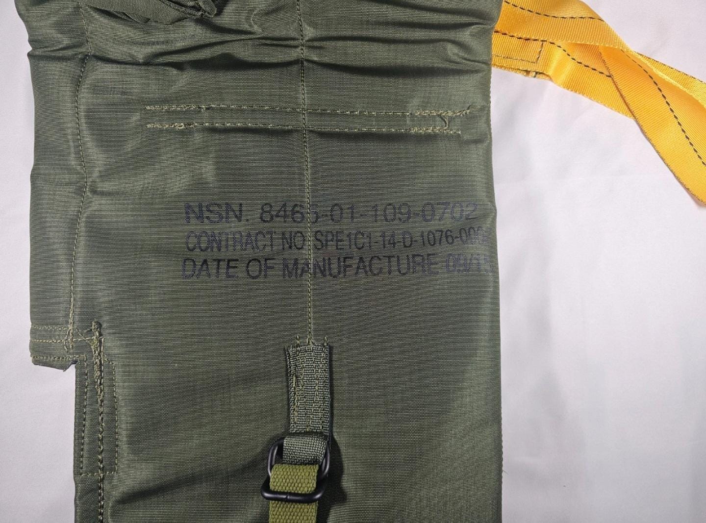 US military Parachutists Individual Weapons case nylon M-1950