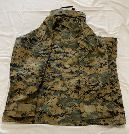 Genuine USMC Woodland Marpat digital ECW  Goretex marine jacket Large Regular new with tag