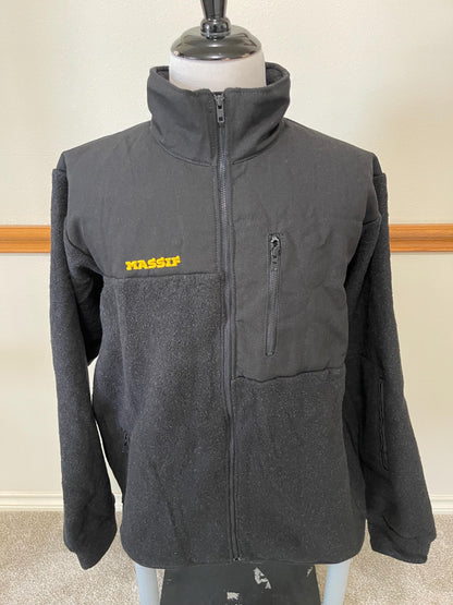 US military Massif Fire resistant heavyweight Fleece Jacket XXL. Black, new.