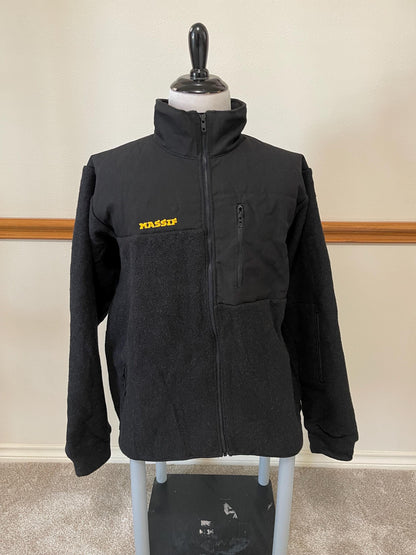 US military Massif Fire resistant heavyweight Fleece Jacket XXL. Black, new.