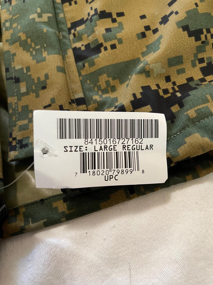 Genuine USMC Woodland Marpat digital ECW  Goretex marine jacket Large Regular new with tag