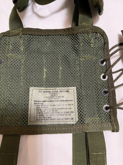 US military woodland camouflage load bearing extended vest Gen 2 new