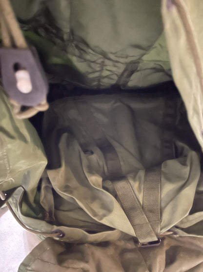 Genuine Vintage Vietnam US Military Large Alice pack complete with frames, shoulder straps and waist belt all original parts