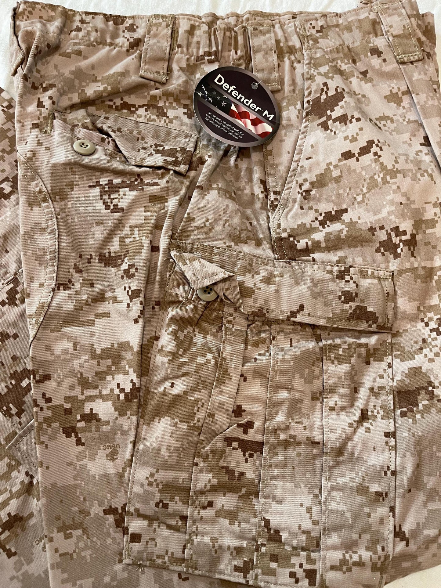 USMC FROG Combat Uniform Ensemble Pants Trouser Desert MARPAT Various sizes.