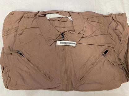 Genuine US military Combat Vehicle Crewmen Coveralls CVC Nomex Desert Tan Large Short & XL Short New with tag