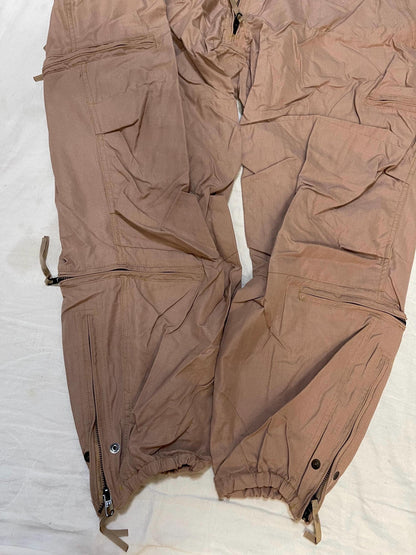 Genuine US military Combat Vehicle Crewmen Coveralls CVC Nomex Desert Tan Large Short & XL Short New with tag