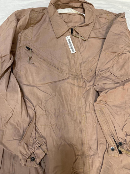 Genuine US military Combat Vehicle Crewmen Coveralls CVC Nomex Desert Tan Large Short & XL Short New with tag