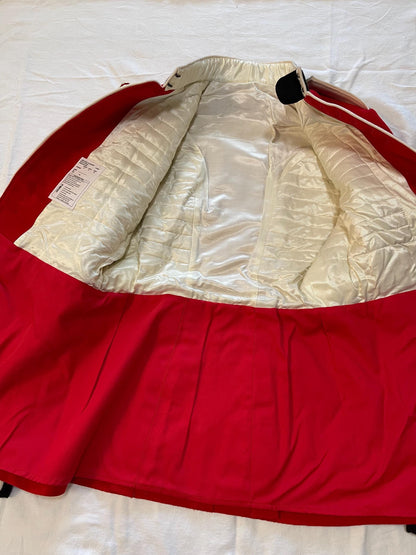 Genuine Vintage British Coldstream Guards Men’s Red Ceremonial Tunic New in Mint condition Size Medium.