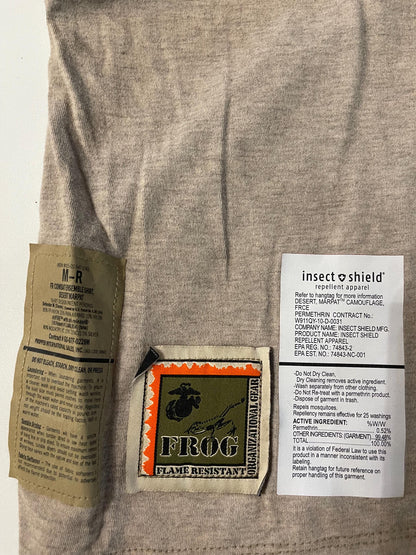 US military usmc desert combat digital desert insect guard FROG shirt.