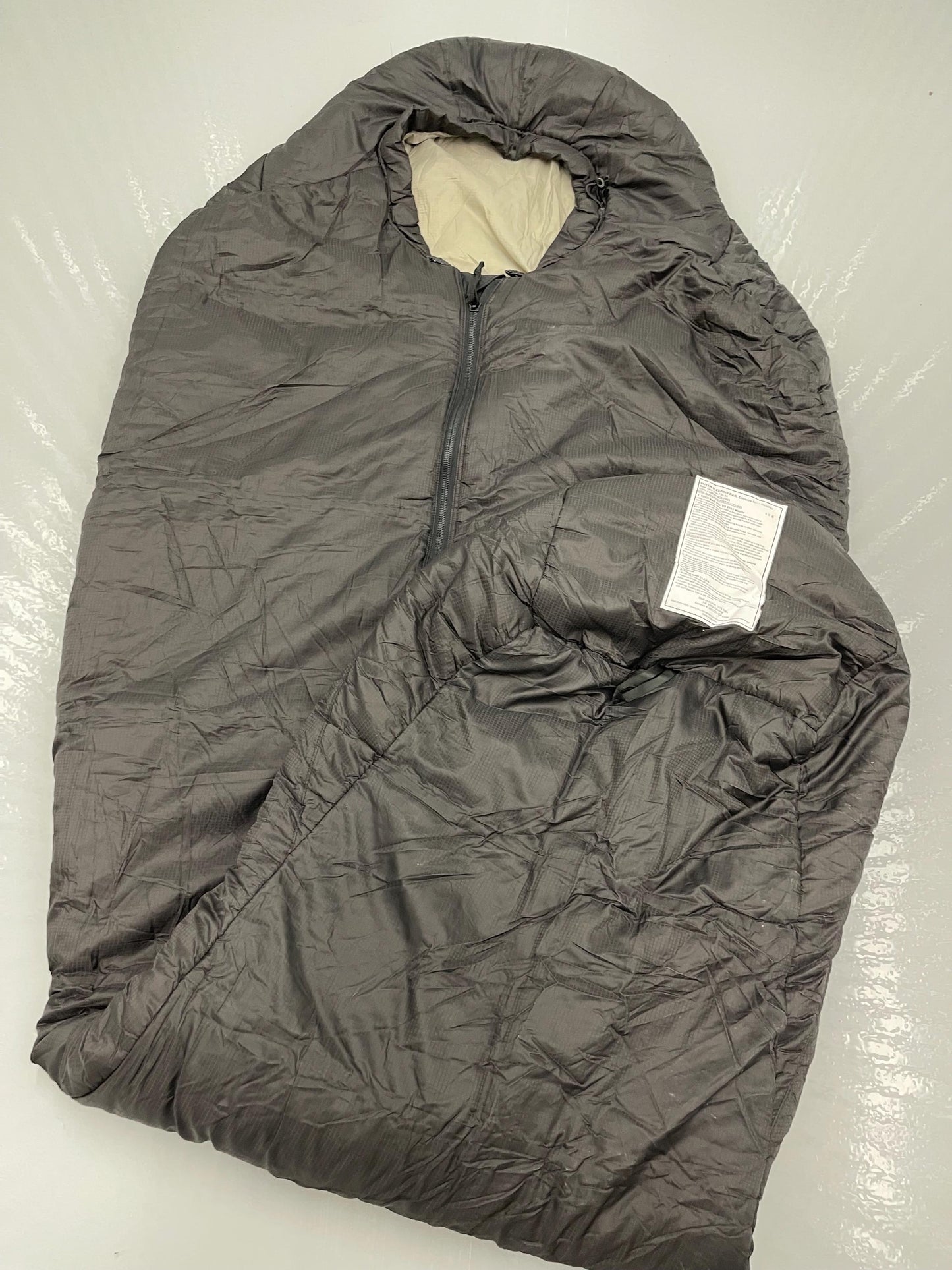 USMC US Marine Military Black Extreme Cold Weather Outer Sleeping Bag NSN:8465-01-608-7503, New .