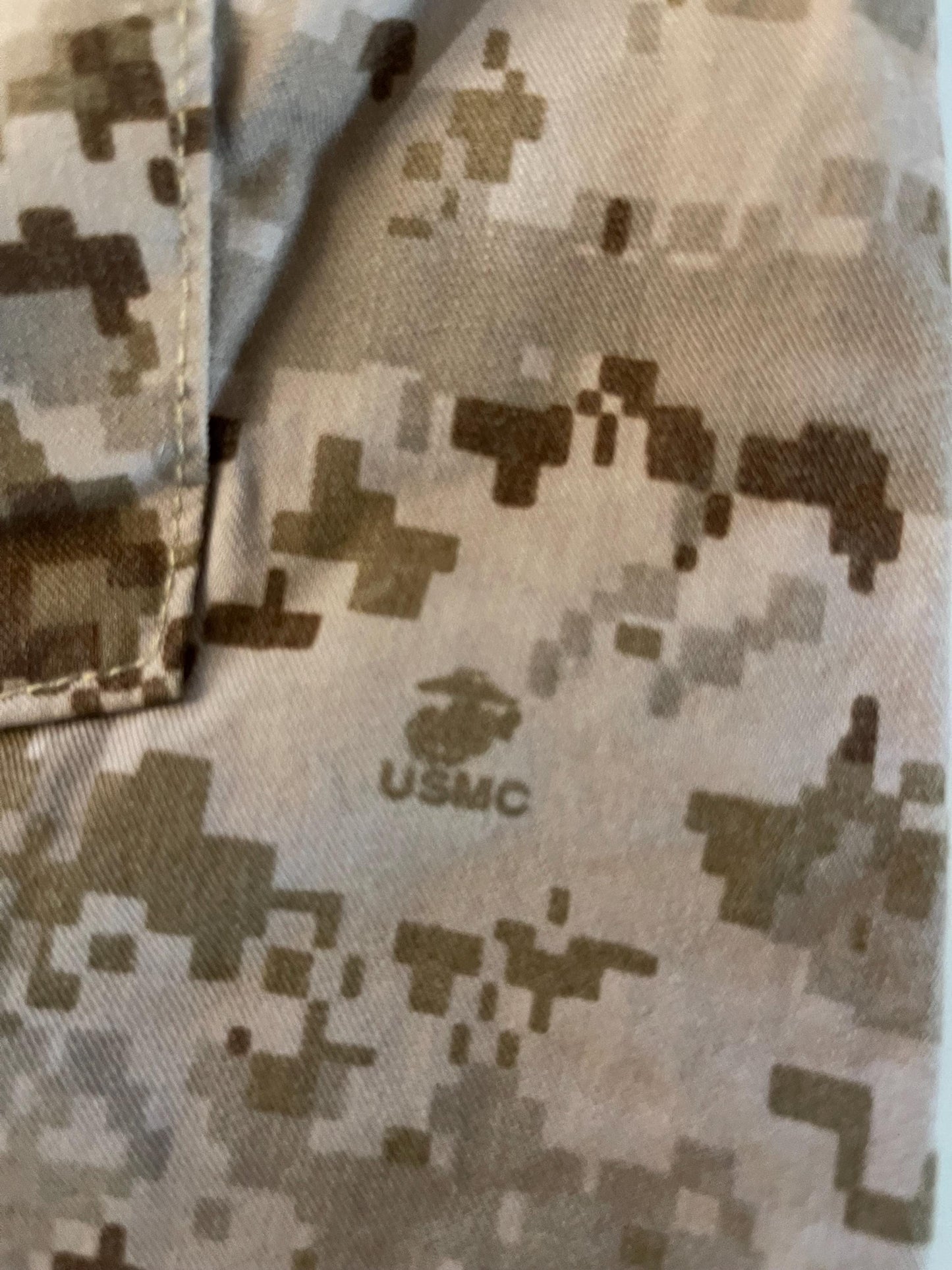 US military usmc desert combat digital desert insect guard FROG shirt.