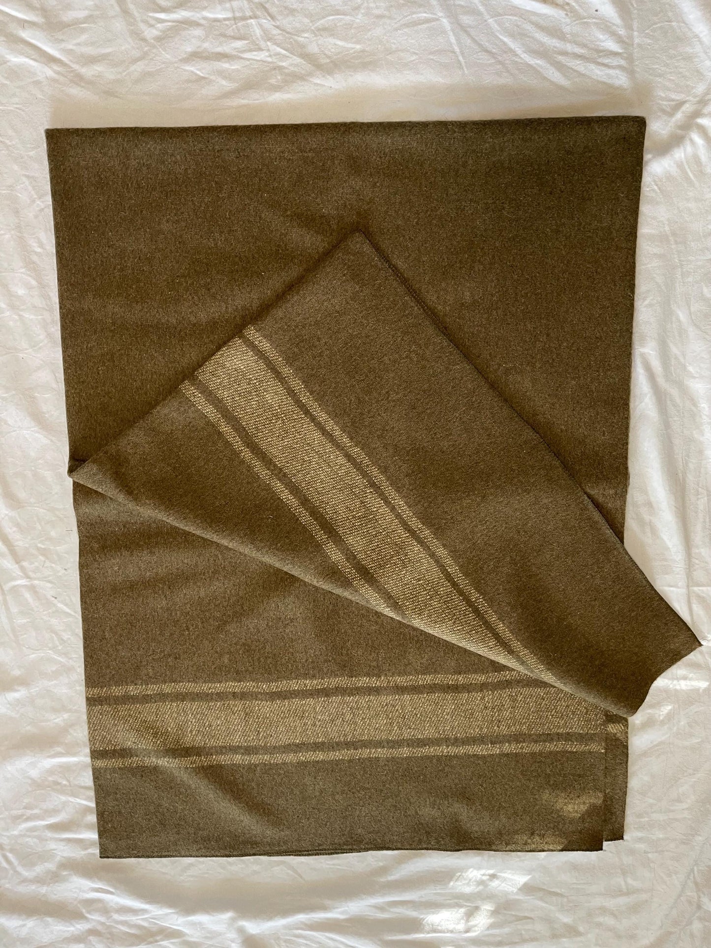 Vintage Original Italian Army wool blanket