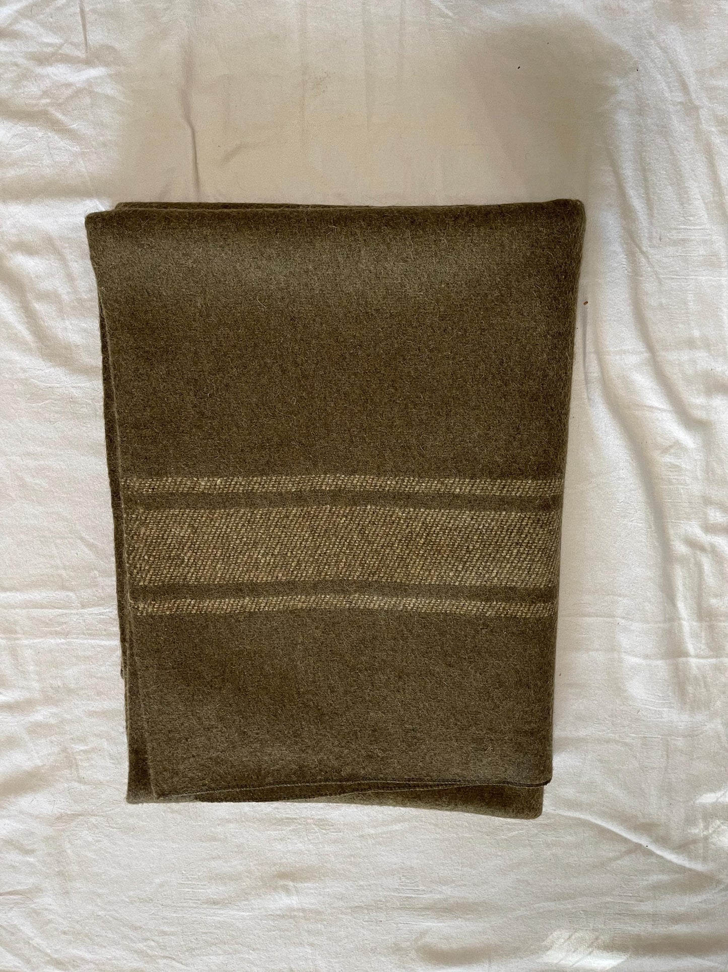 Vintage Original Italian Army wool blanket