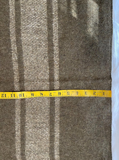 Vintage Original Italian Army wool blanket