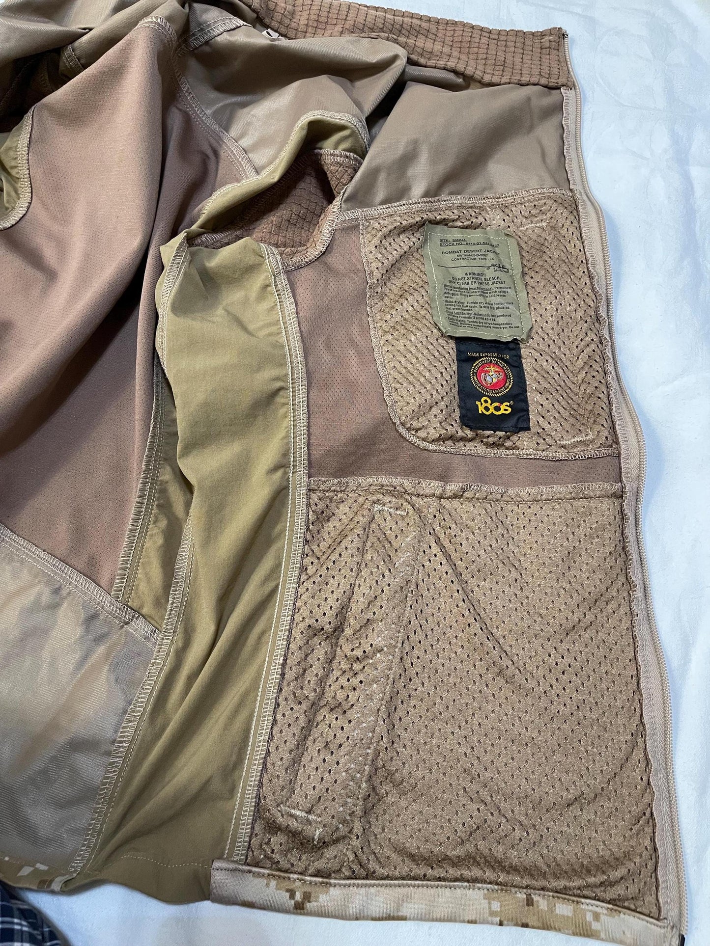 USMC Apecs Cdj 180s Cold Weather Desert MARPAT Combat Jacket Sealassrted sizes