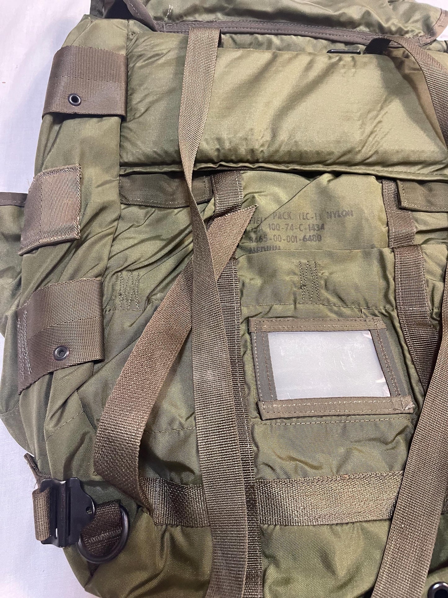 US Vietnam Alice Pack Rucksack Medium dated 1974 W/ Manual & 4 Waterproof bags New old stock