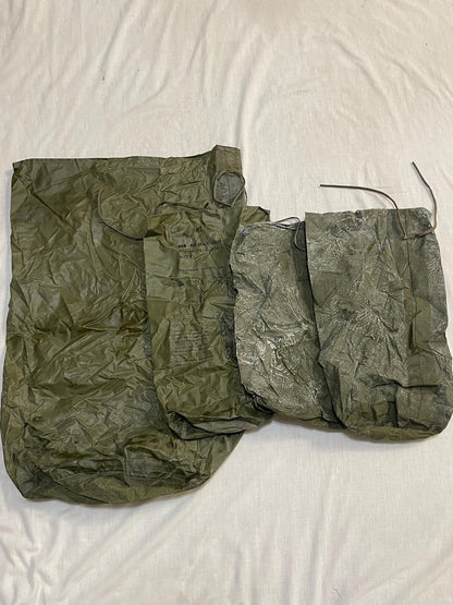 US Vietnam Alice Pack Rucksack Medium dated 1974 W/ Manual & 4 Waterproof bags New old stock
