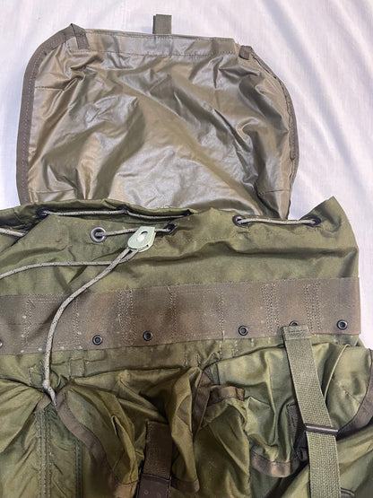 US Vietnam Alice Pack Rucksack Medium dated 1974 W/ Manual & 4 Waterproof bags New old stock