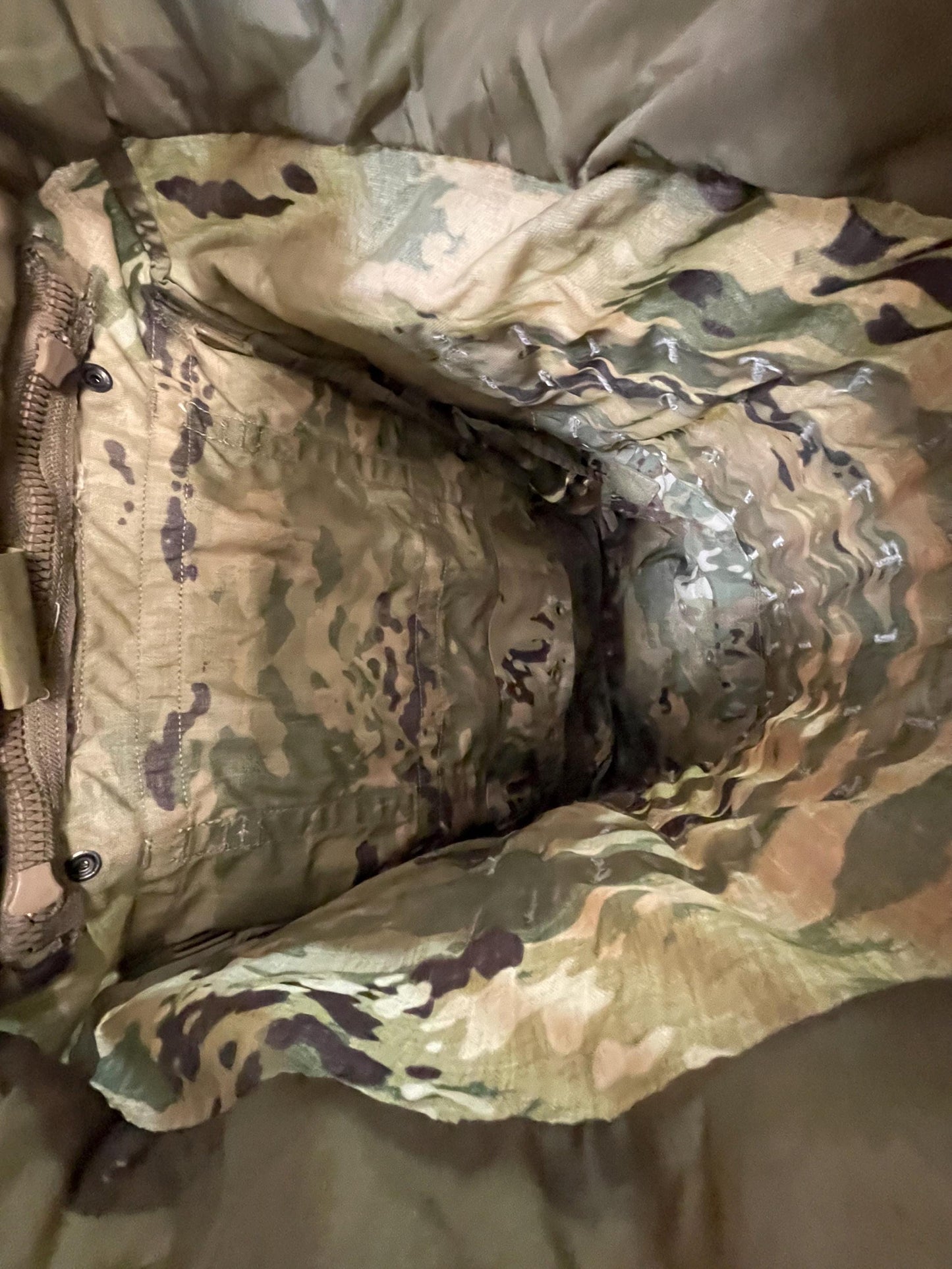 Genuine US military multicam/ocp mollee II Rucksack /FILBE Complete with Frame, shoulder straps and 2 sustainment Pouches.