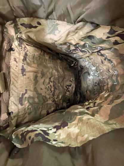 Genuine US military multicam/ocp mollee II Rucksack /FILBE Complete with Frame, shoulder straps and 2 sustainment Pouches.