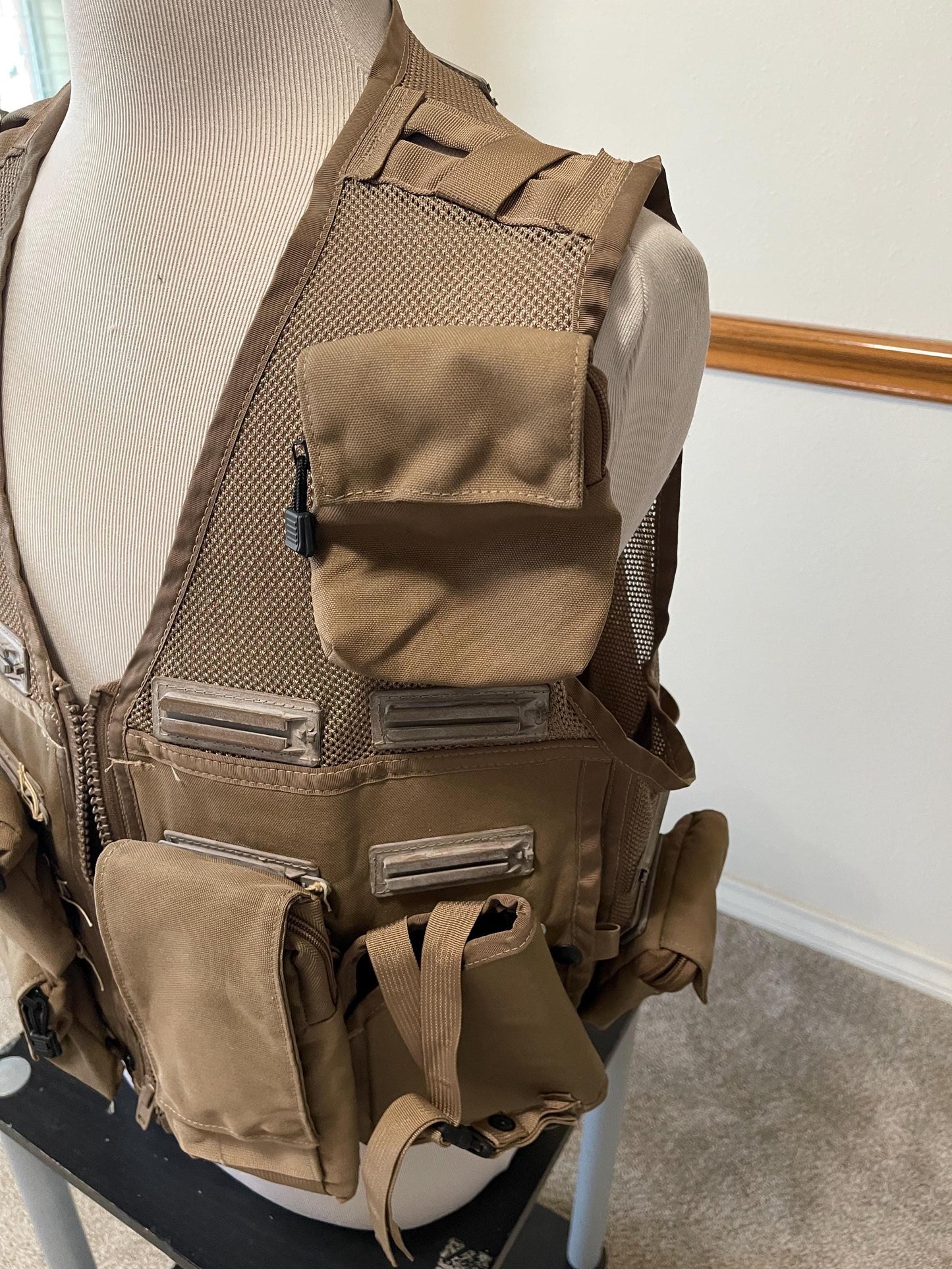 US Air Force Combat Pilot Survival vest by Snap track Air Ace complete with all pouches.