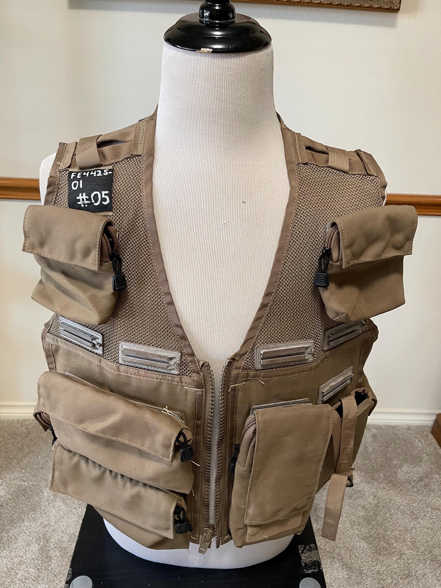 US Air Force Combat Pilot Survival vest by Snap track Air Ace complete with all pouches.