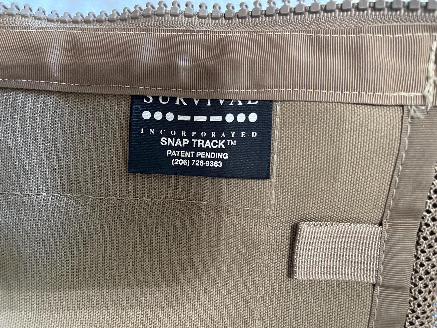 US Air Force Combat Pilot Survival vest by Snap track Air Ace complete with all pouches.