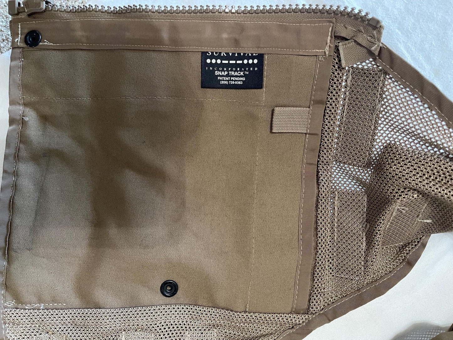 US Air Force Combat Pilot Survival vest by Snap track Air Ace complete with all pouches.