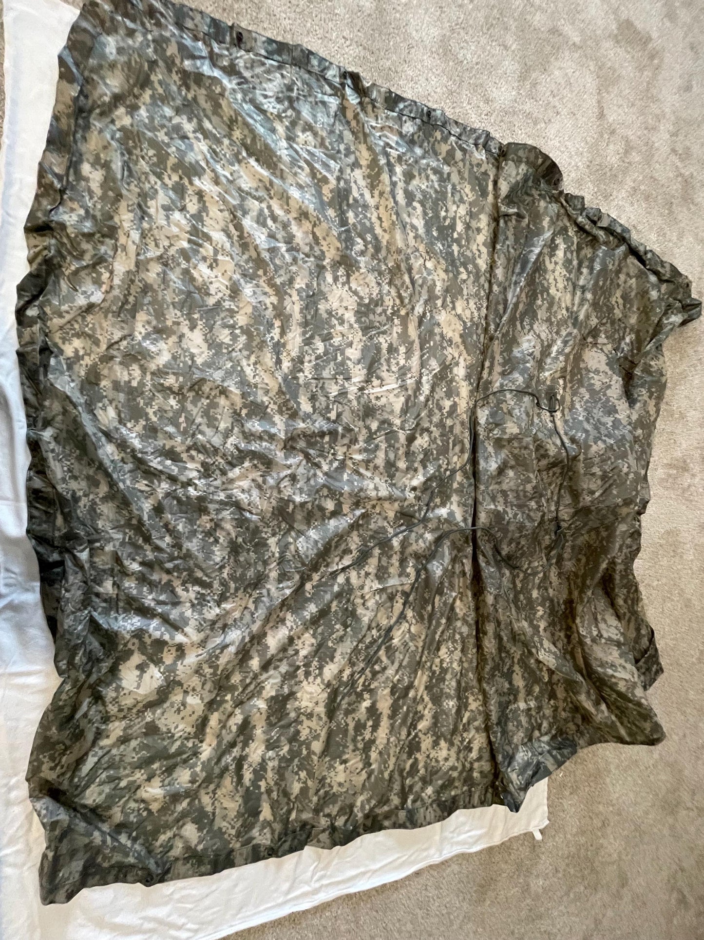 Genuine US military ACU digital Rain Poncho New