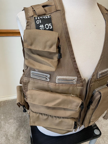 US Air Force Combat Pilot Survival vest by Snap track Air Ace complete with all pouches.