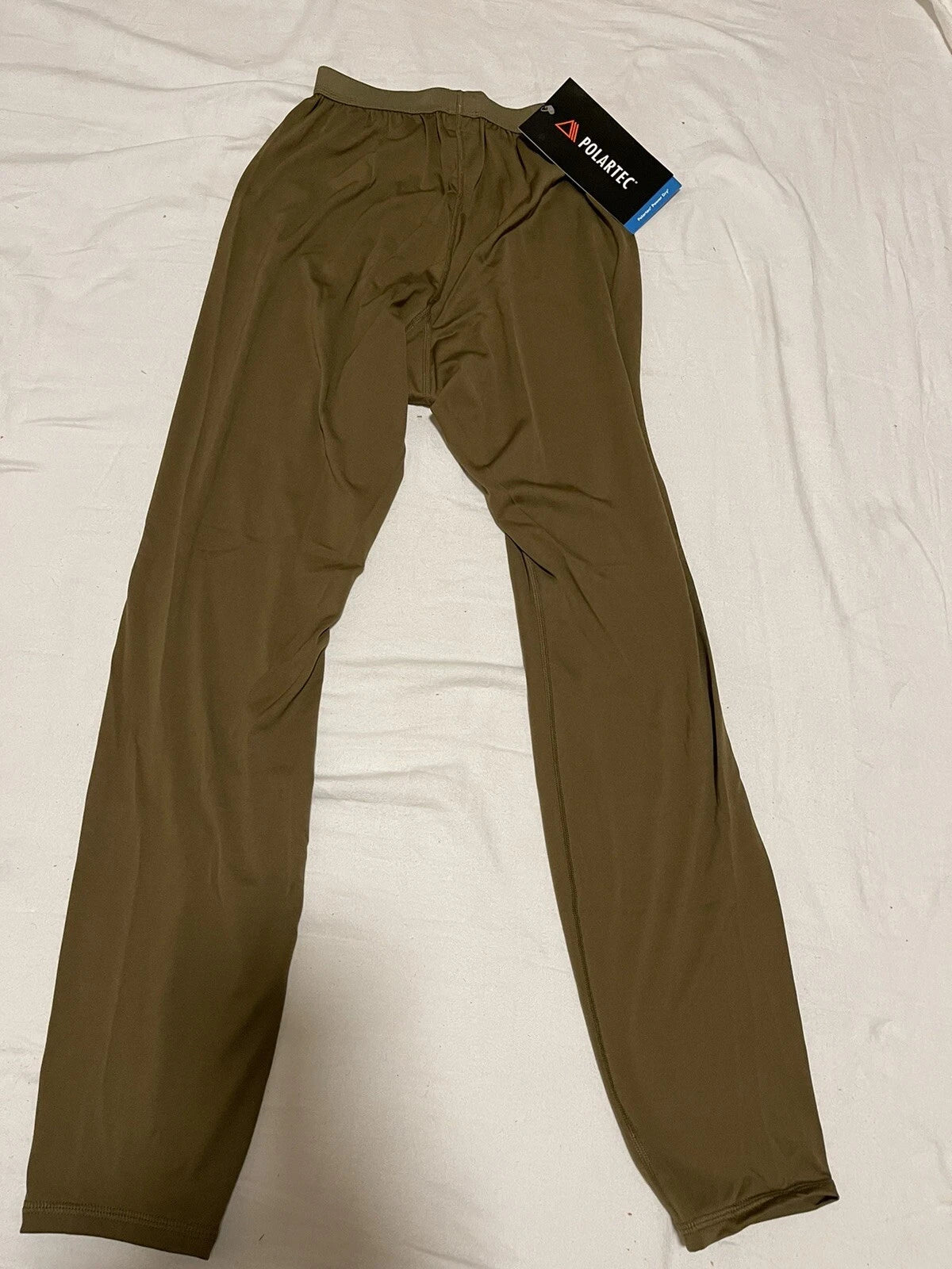USMC Polartec Power Dry Silk Weight Coyote tan Cold weather Drawer Small. - Image 2